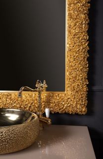 Зеркало Boheme Rose золото 548